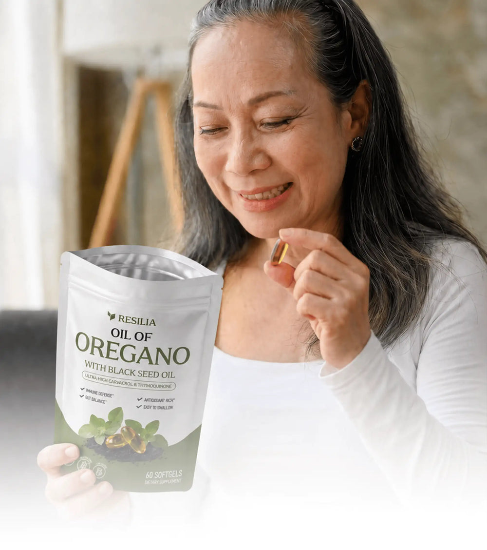 Resilia oregano pouch hero, mobile crop