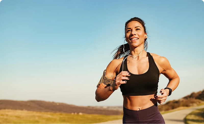 Woman running